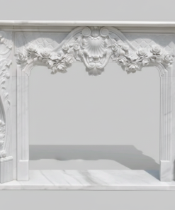 Fireplace, natural stone