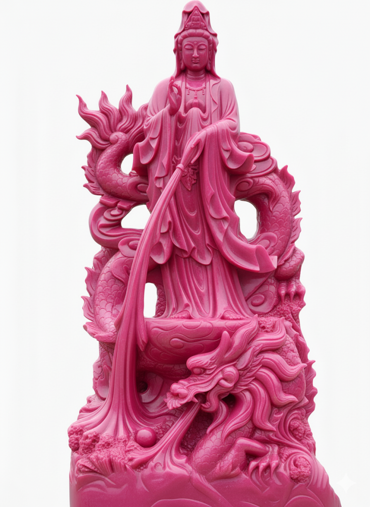 guanyin-debout-sur-un-dragon